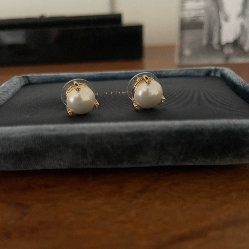 Kate Spade Pearl and Stud Earrings
